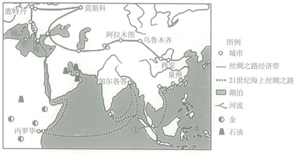 2019年5月12日山东省泰安市市直及各区县教师招聘题（中学地理）（精选）(图7)