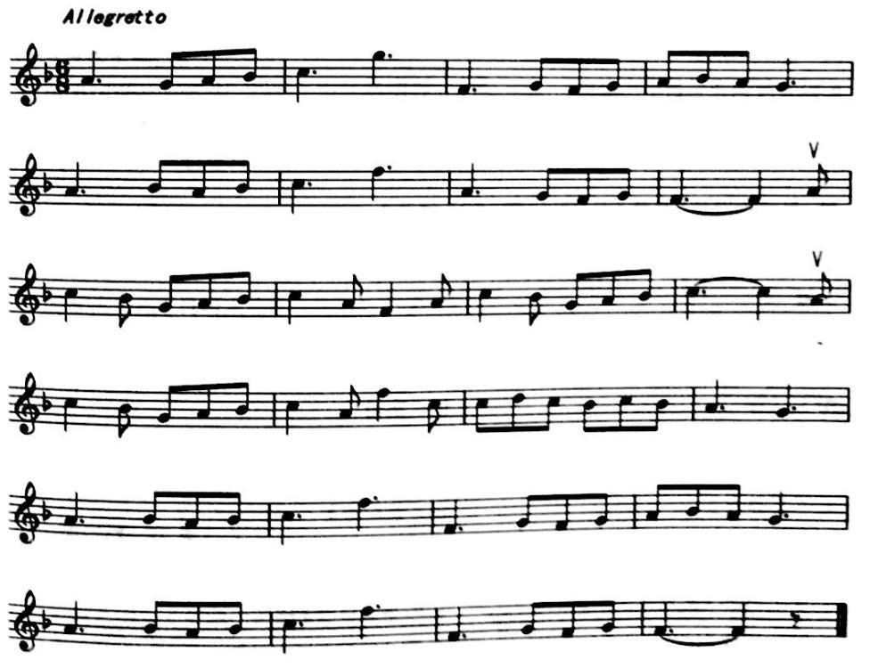 2019年山东省潍坊市诸城市教师招聘考试《音乐》题（精选）(图5)