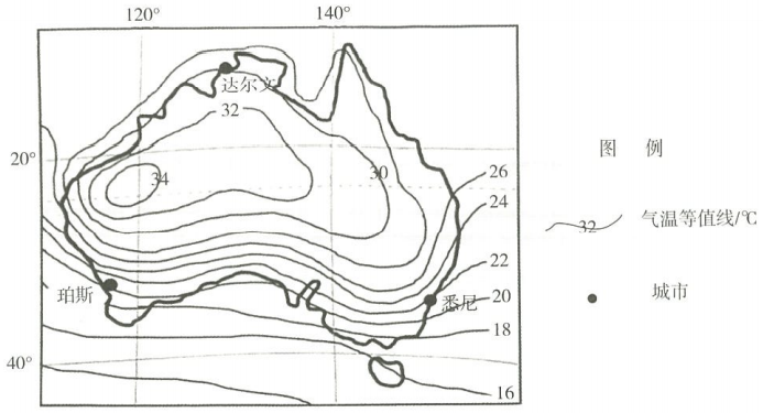 2019年8月31日山东省青岛市平度市第二批聘用制教师招聘考试(地理)题(图4) 2019年8月31日山东省青岛市平度市第二批聘用制教师招聘考试(地理)题(图4)