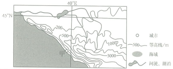 2019年8月31日山东省青岛市平度市第二批聘用制教师招聘考试(地理)题(图5) 2019年8月31日山东省青岛市平度市第二批聘用制教师招聘考试(地理)题(图5)