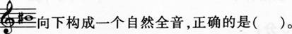 2017年长沙市教育局直属单位教师招聘考试《中学音乐》真题及答案(图7)