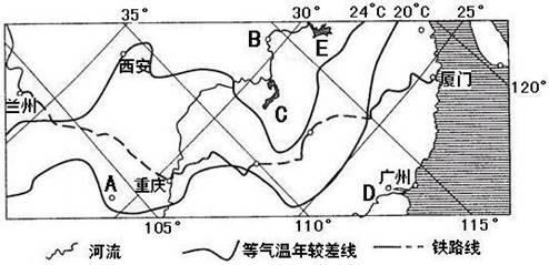 2021年下半年教师资格证考试《高中地理》题(考生回忆版)(图5) 2021年下半年教师资格证考试《高中地理》题(考生回忆版)(图5)
